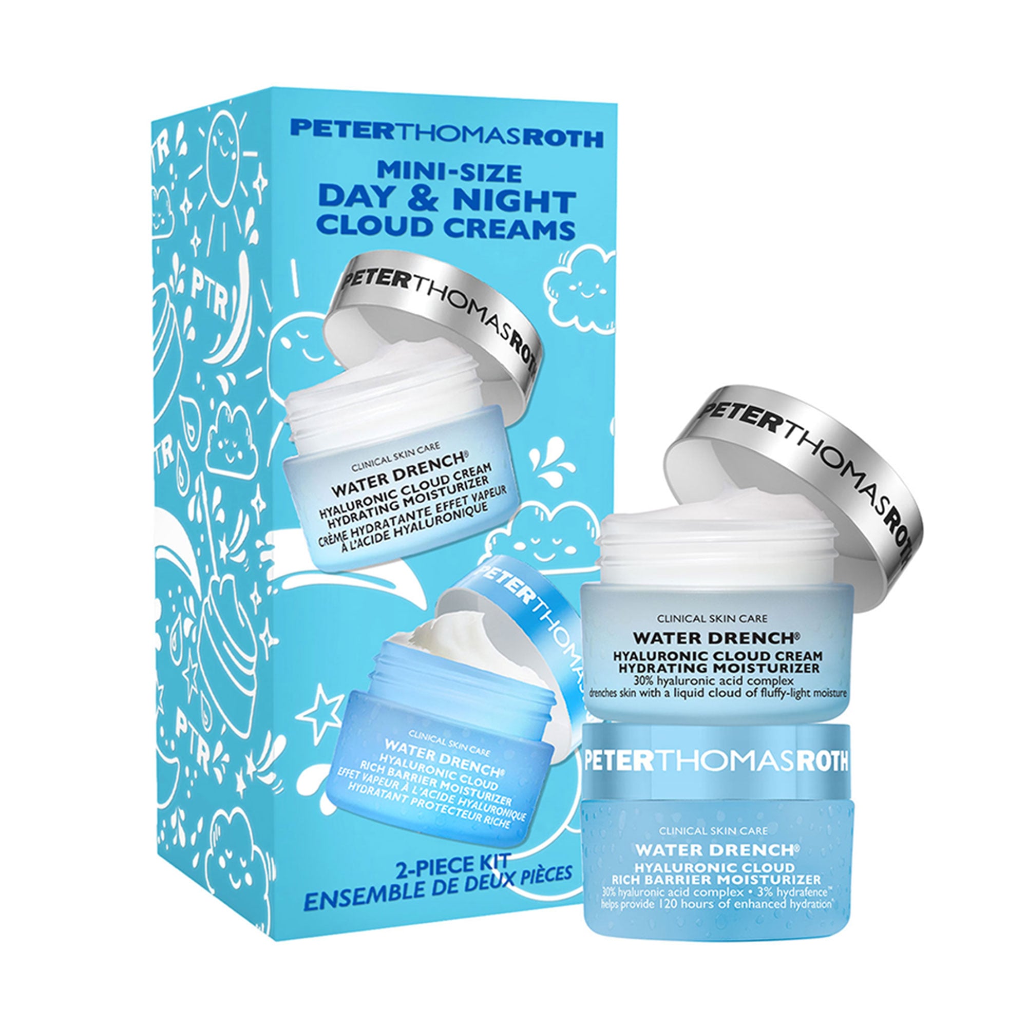 Набір для обличчя Peter Thomas Roth Mini-Size Day &amp; Night Cloud Creams (крем, 20 мл + крем, 20 мл)